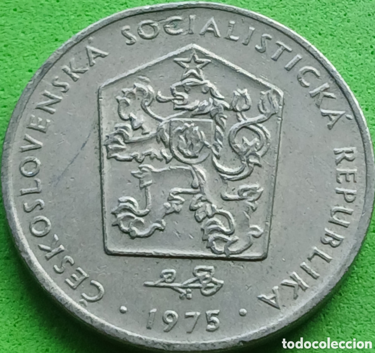 Monedas antiguas de Europa: Checoslovaquia 2 coronas 1975 km#75