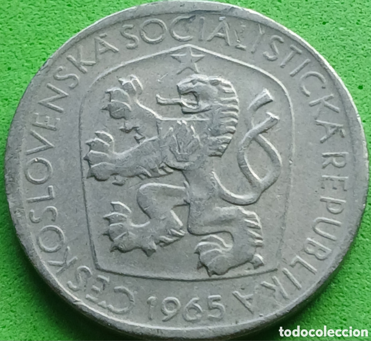 Monedas antiguas de Europa: Checoslovaquia 3 coronas 1965 km#57