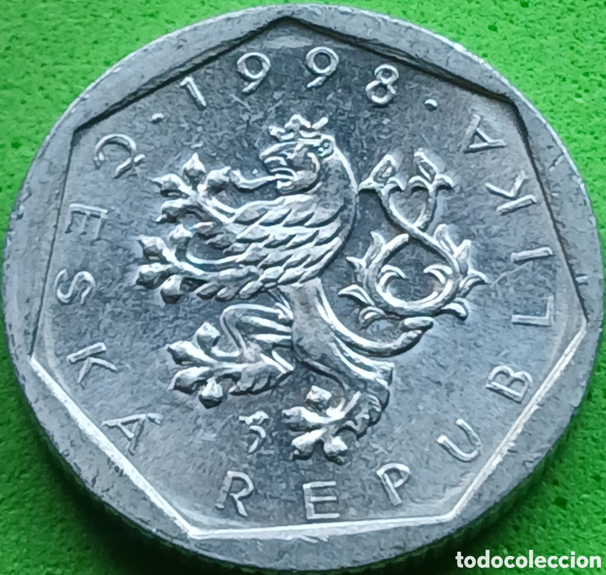 Monedas antiguas de Europa: Rep&uacute;blica Checa 20 hellers 1998 km#2.3