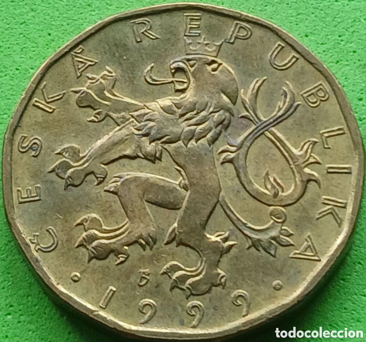 Monedas antiguas de Europa: Rep&uacute;blica Checa 20 coronas 1999 km#5