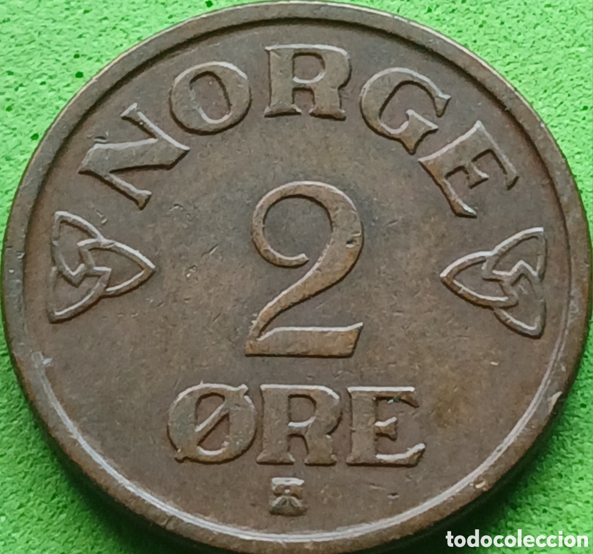 Monedas antiguas de Europa: Noruega 2 ore 1953 km#399