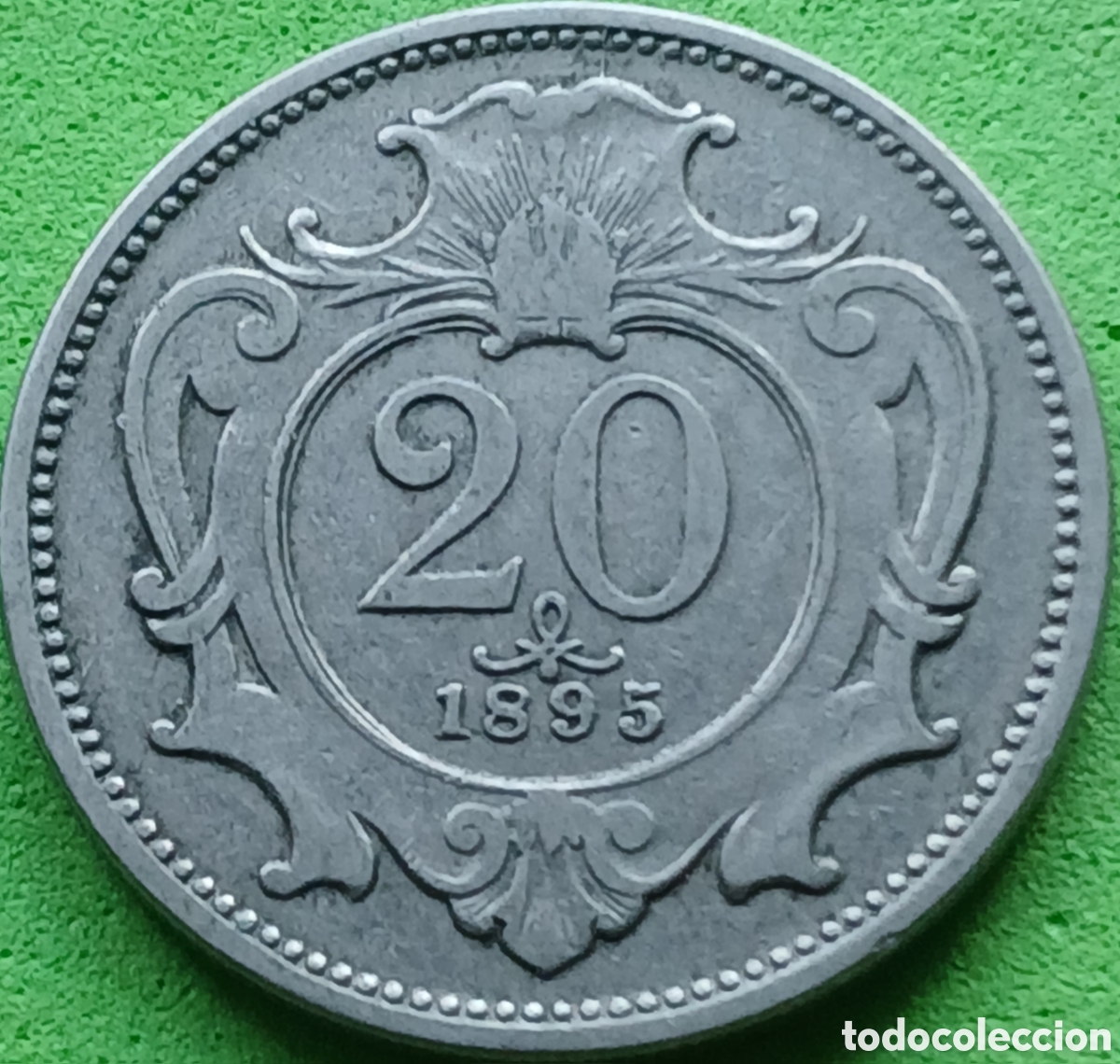 Monedas antiguas de Europa: Austria 20 hellers 1895 km#2803