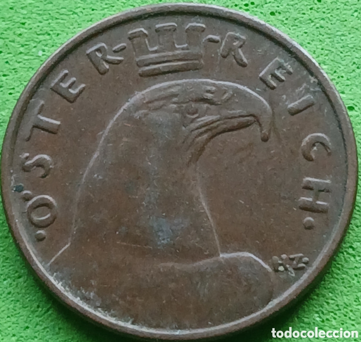 Monedas antiguas de Europa: Austria 1 groschen 1925 km#2836 - Foto 2