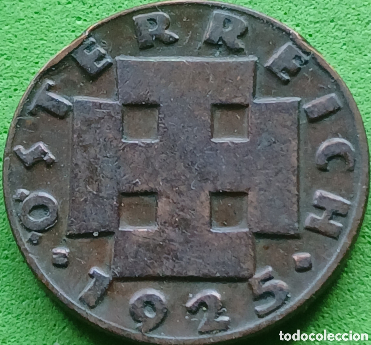 Monedas antiguas de Europa: Austria 2 groschen 1925 km#2837 - Foto 2