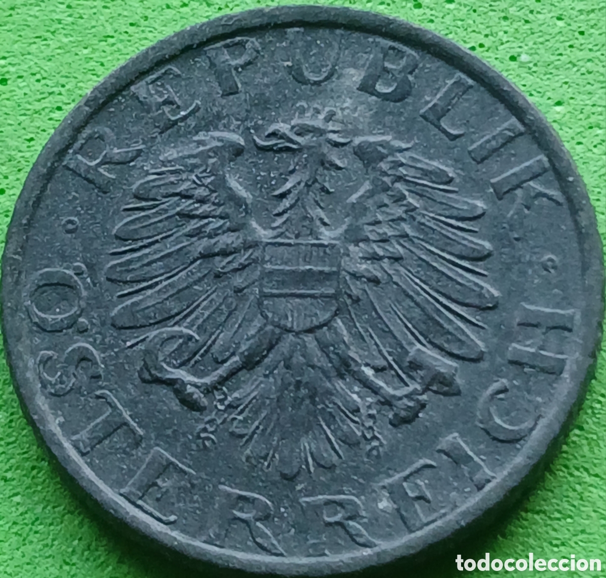 Monedas antiguas de Europa: Austria 5 groschen 1948 km#2875 - Foto 2