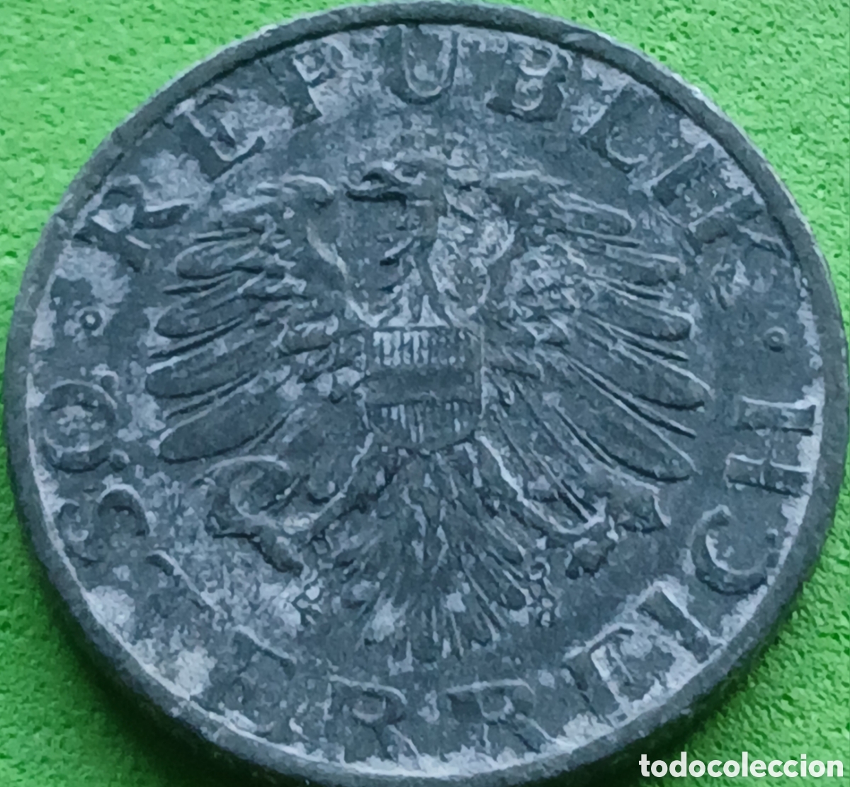 Monedas antiguas de Europa: Austria 5 groschen 1953 km#2875 - Foto 2