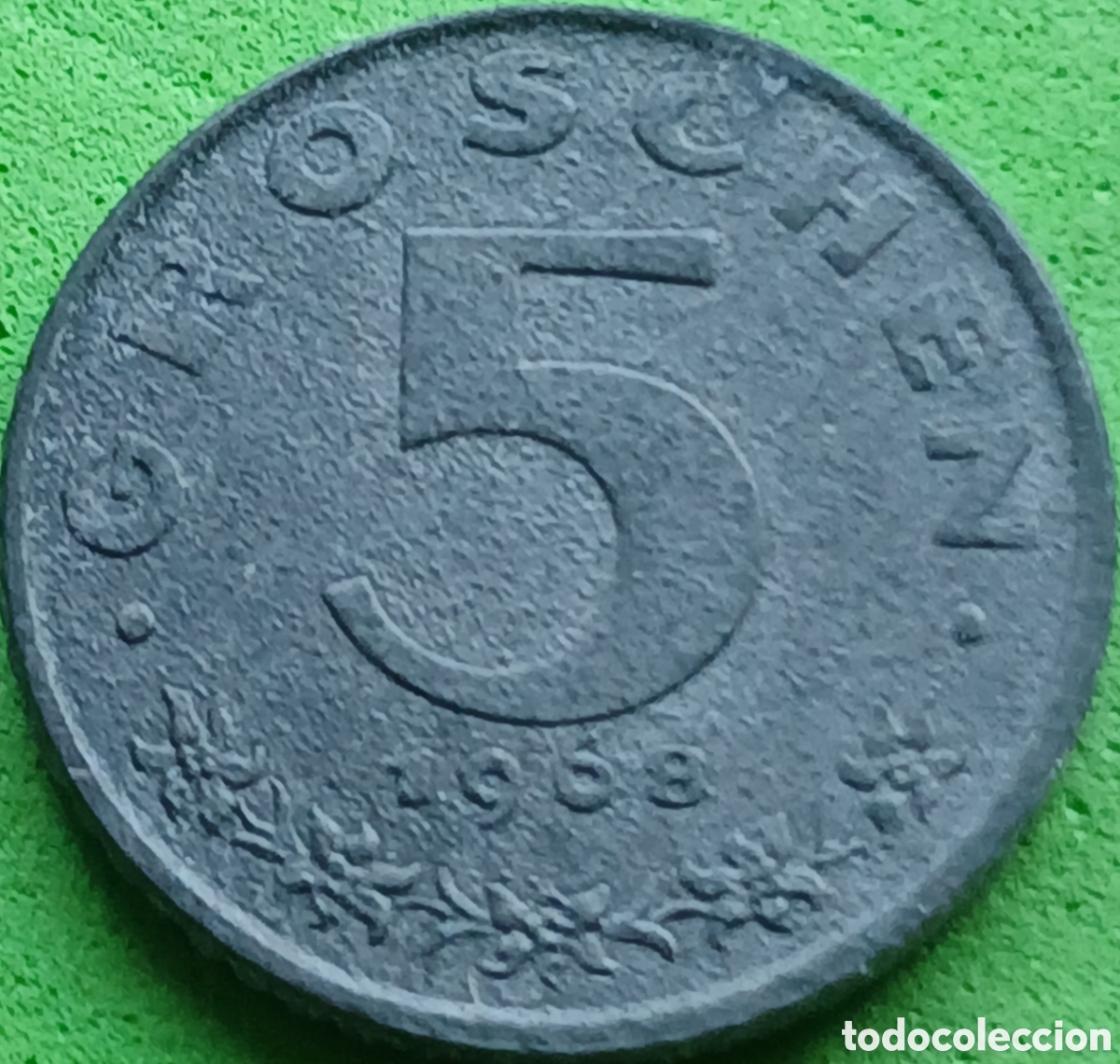 Monedas antiguas de Europa: Austria 5 groschen 1968 km#2875