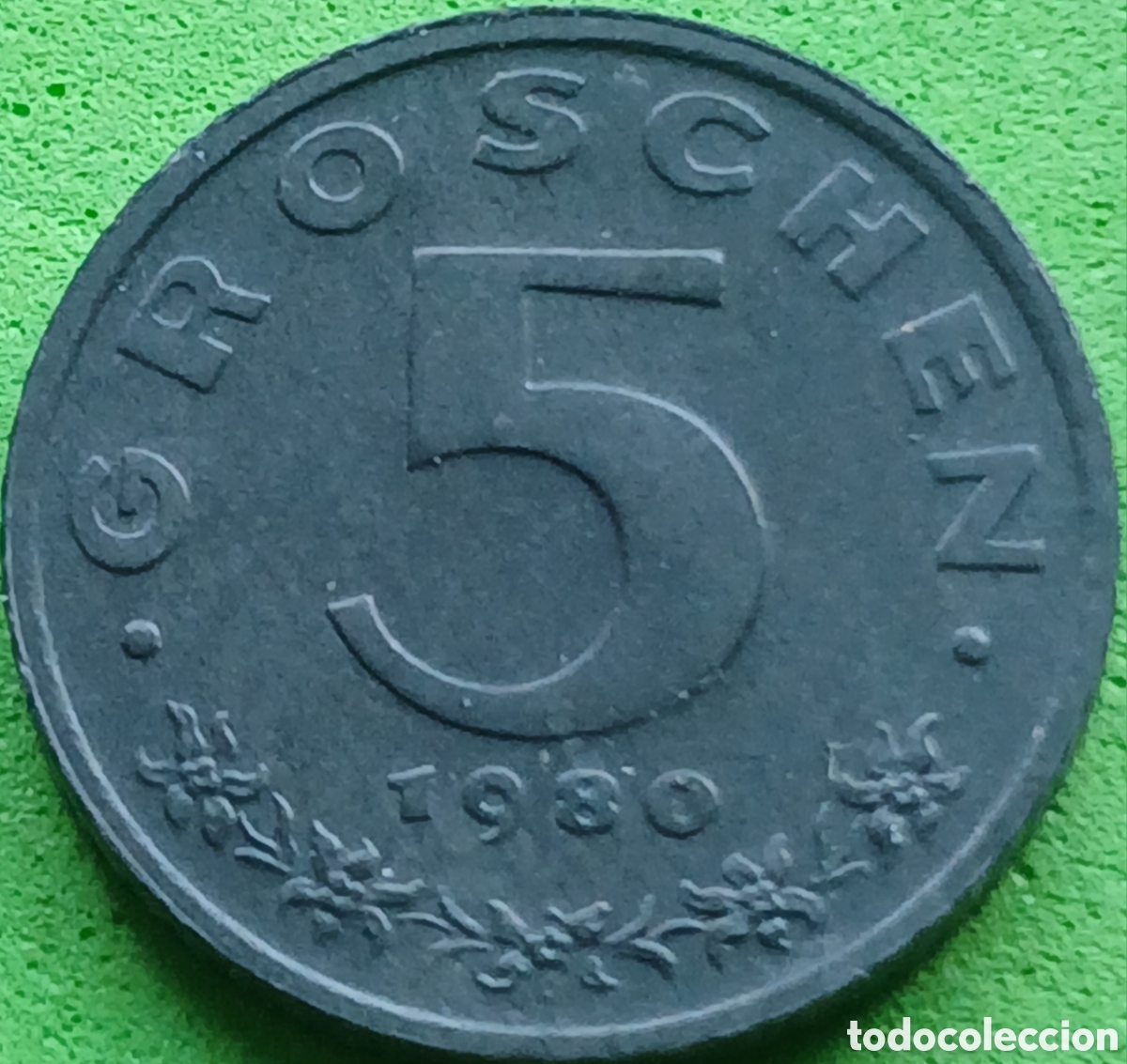 Monedas antiguas de Europa: Austria 5 groschen 1980 km#2875