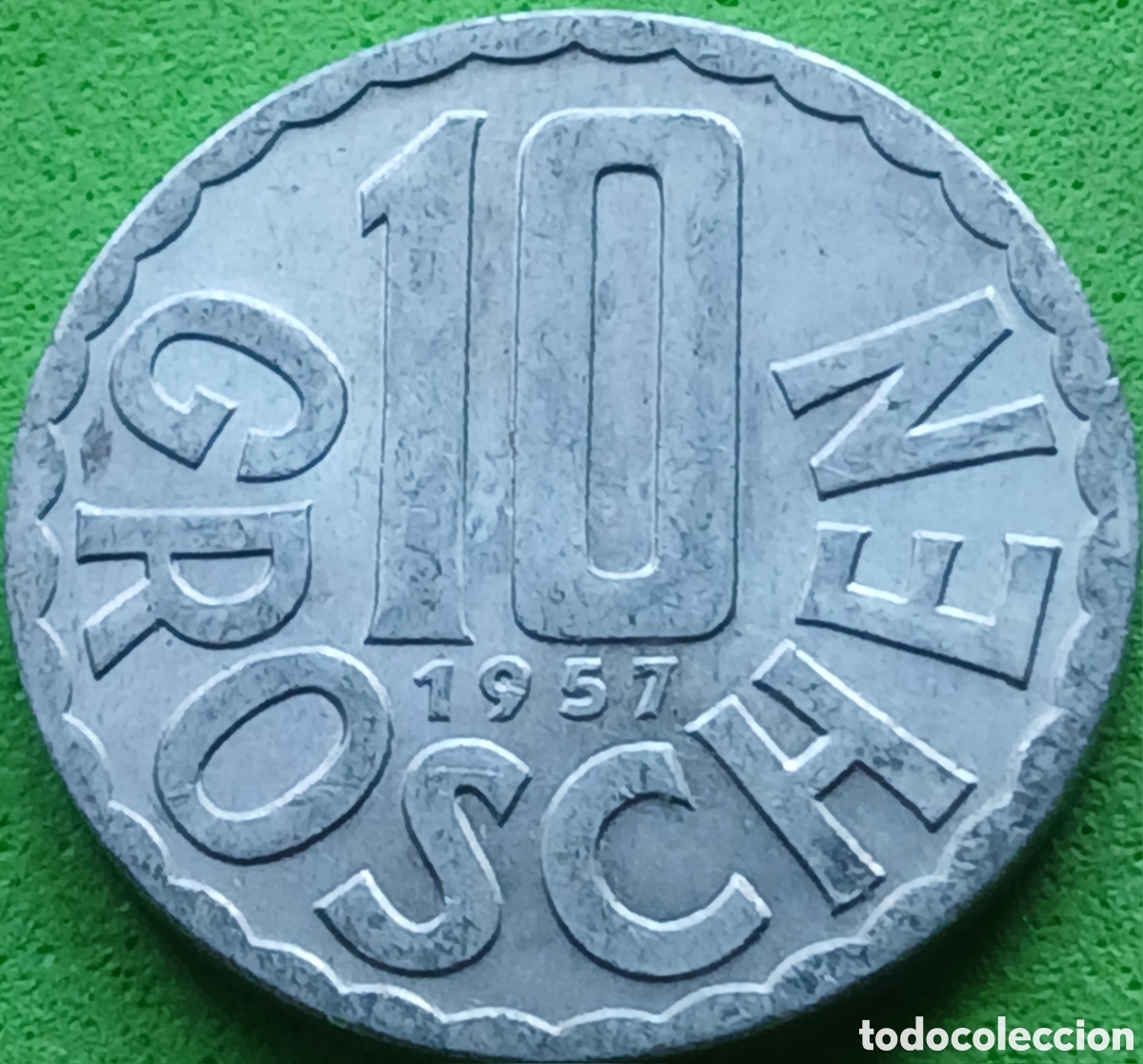 Monedas antiguas de Europa: Austria 10 groschen 1957 km#2878