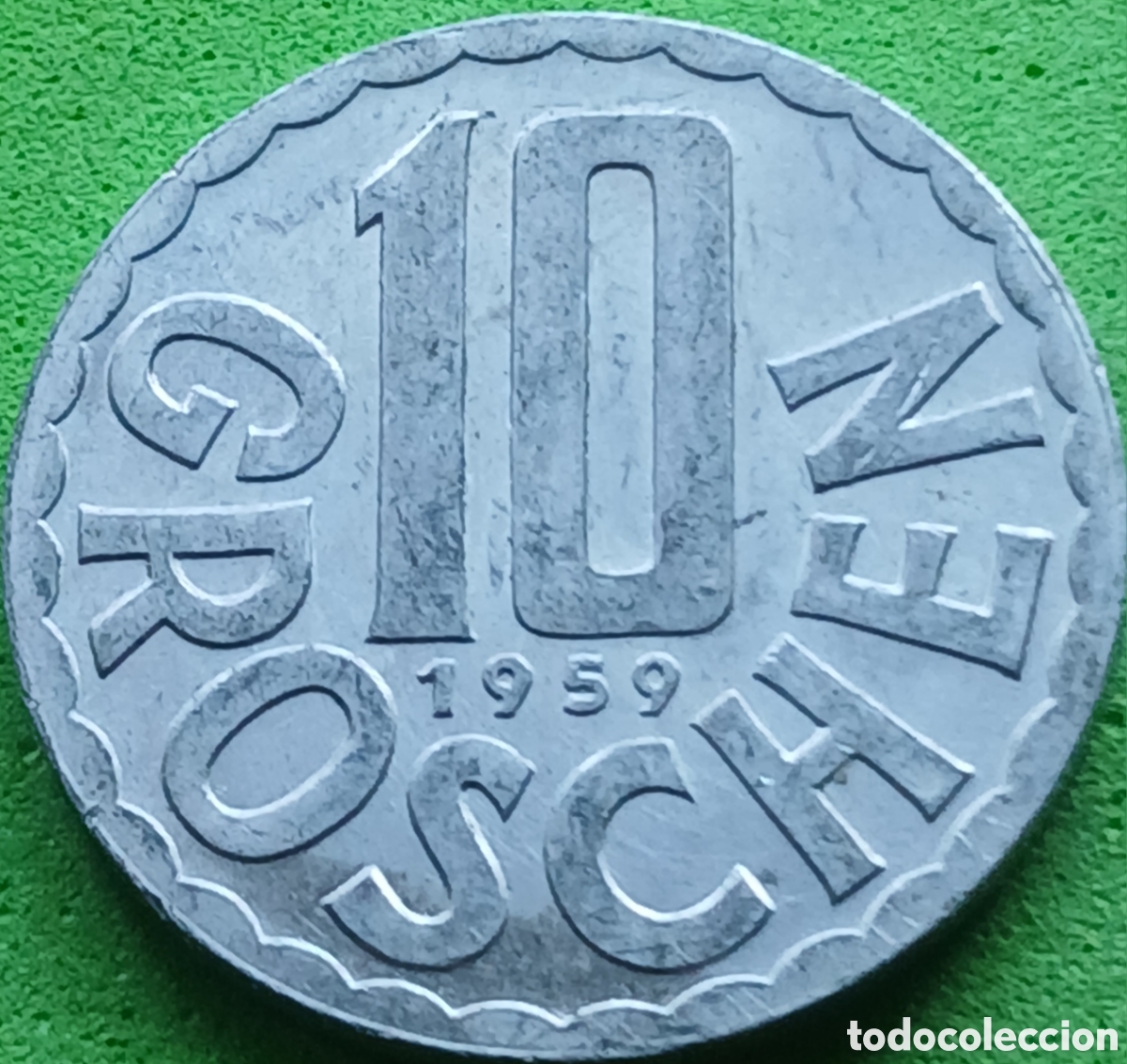 Monedas antiguas de Europa: Austria 10 groschen 1959 km#2878
