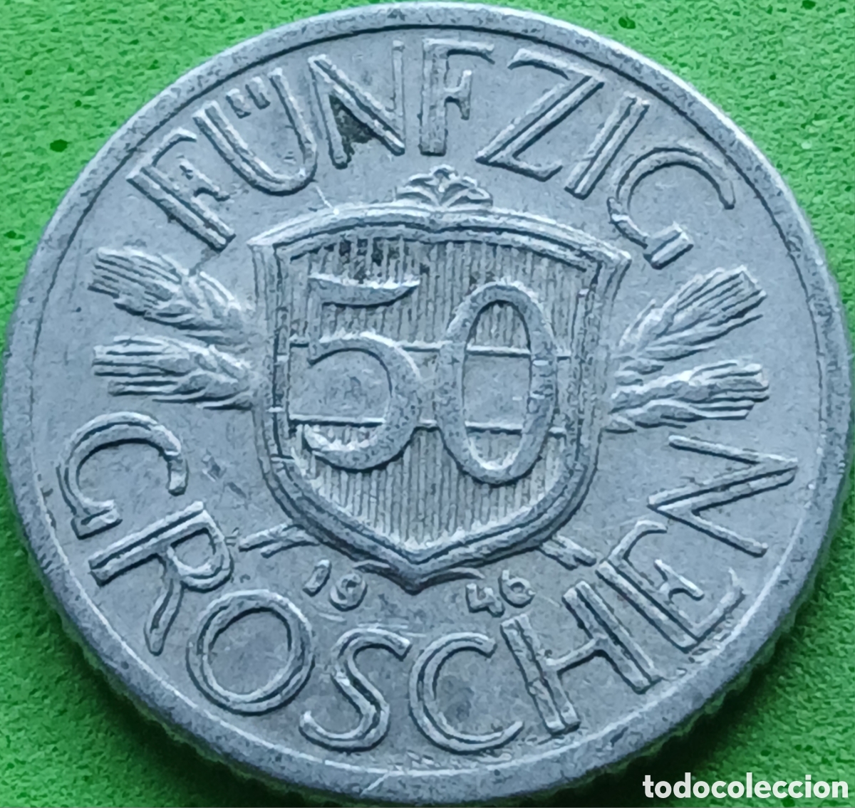 Monedas antiguas de Europa: Austria 50 groschen 1946 km#2870