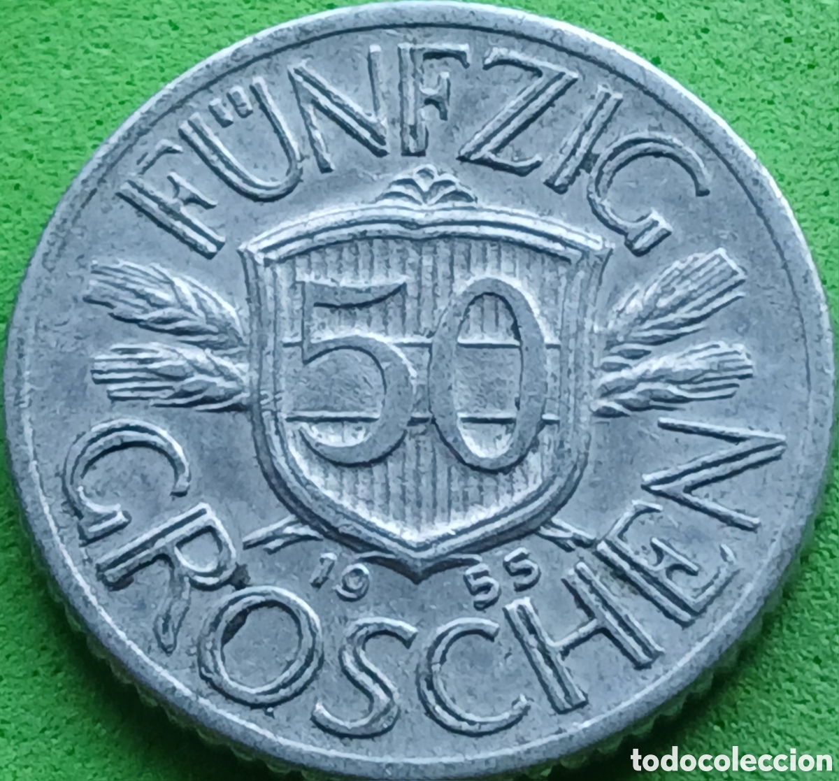 Monedas antiguas de Europa: Austria 50 groschen 1955 km#2870