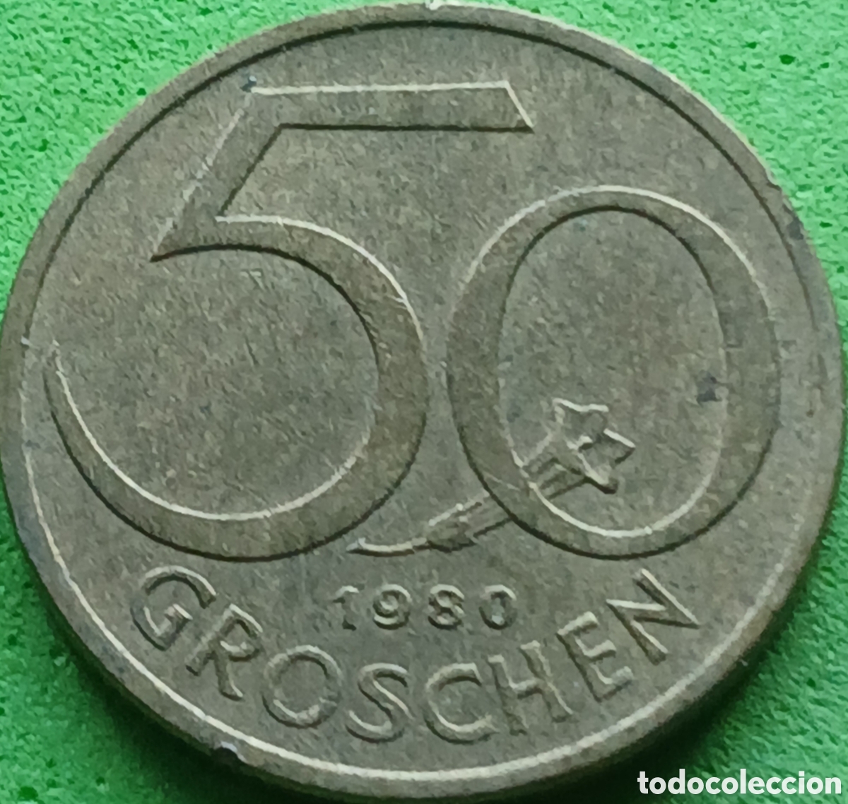Monedas antiguas de Europa: Austria 50 groschen 1980 km#2885