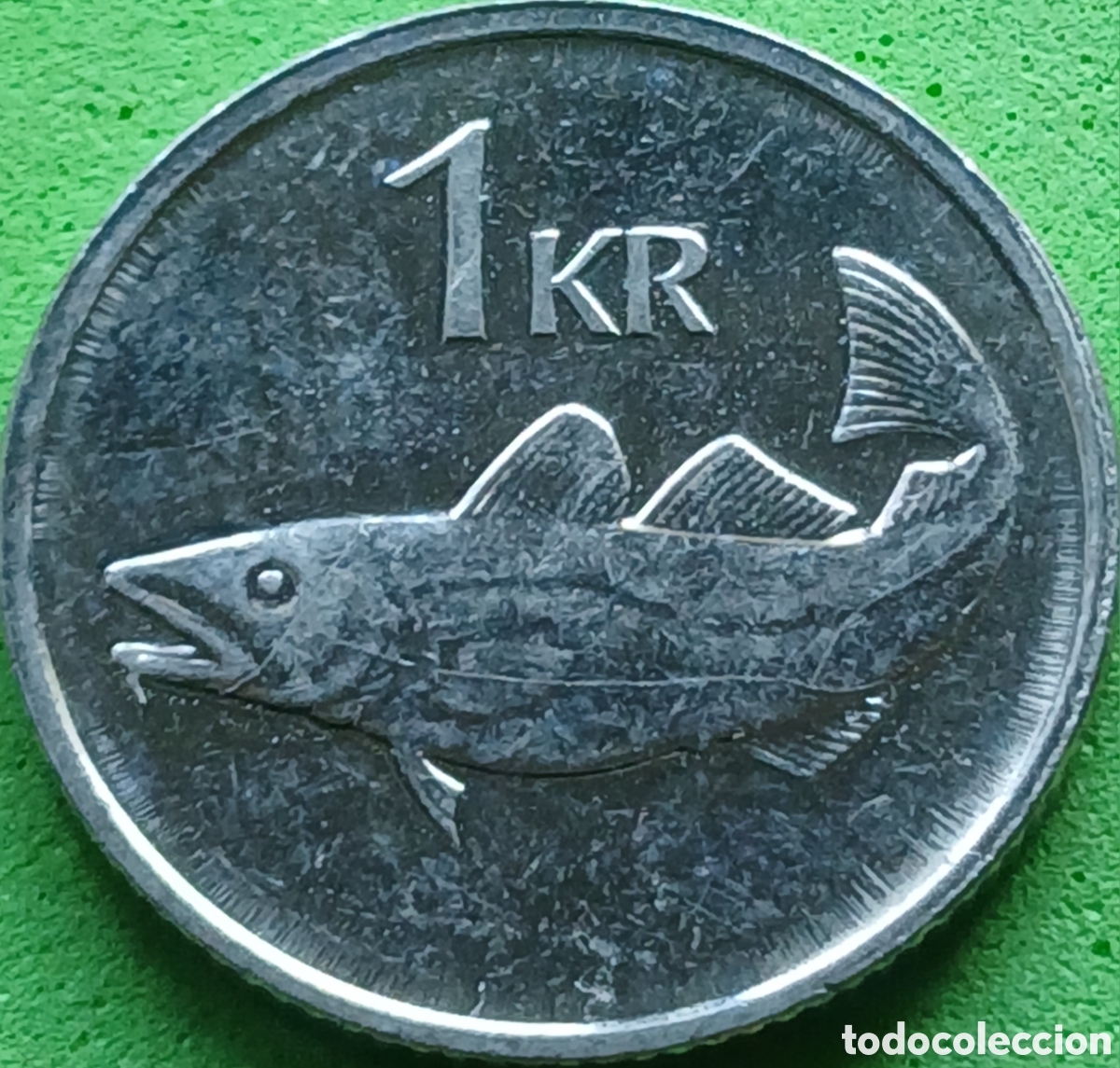 Monedas antiguas de Europa: Islandia 1 corona 2011 km#27a