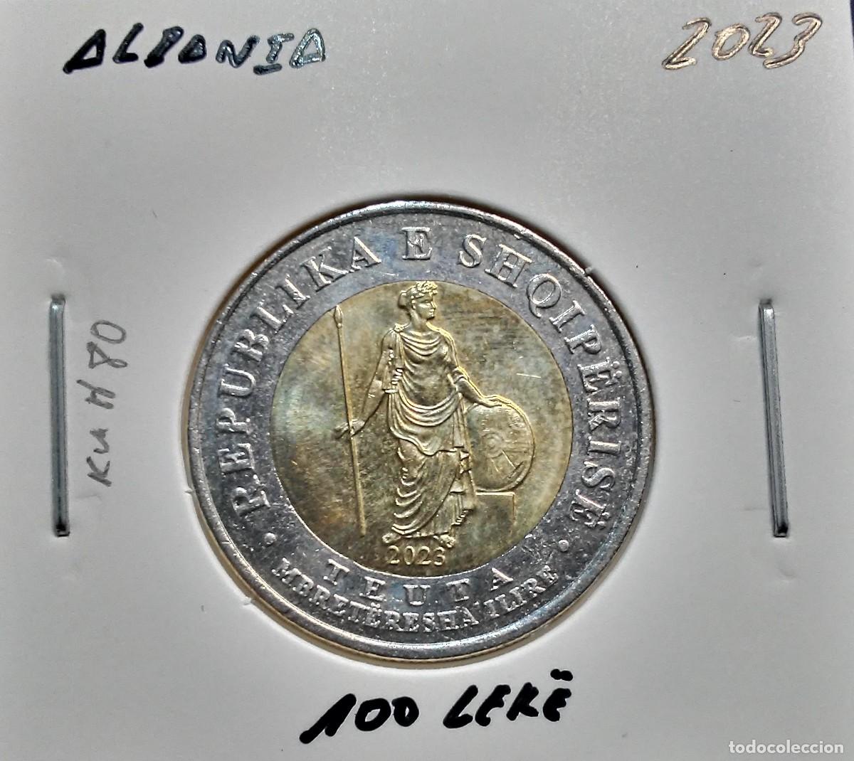 Monedas antiguas de Europa: ALBANIA 100 LEKE 2023 KM#80 EBC.