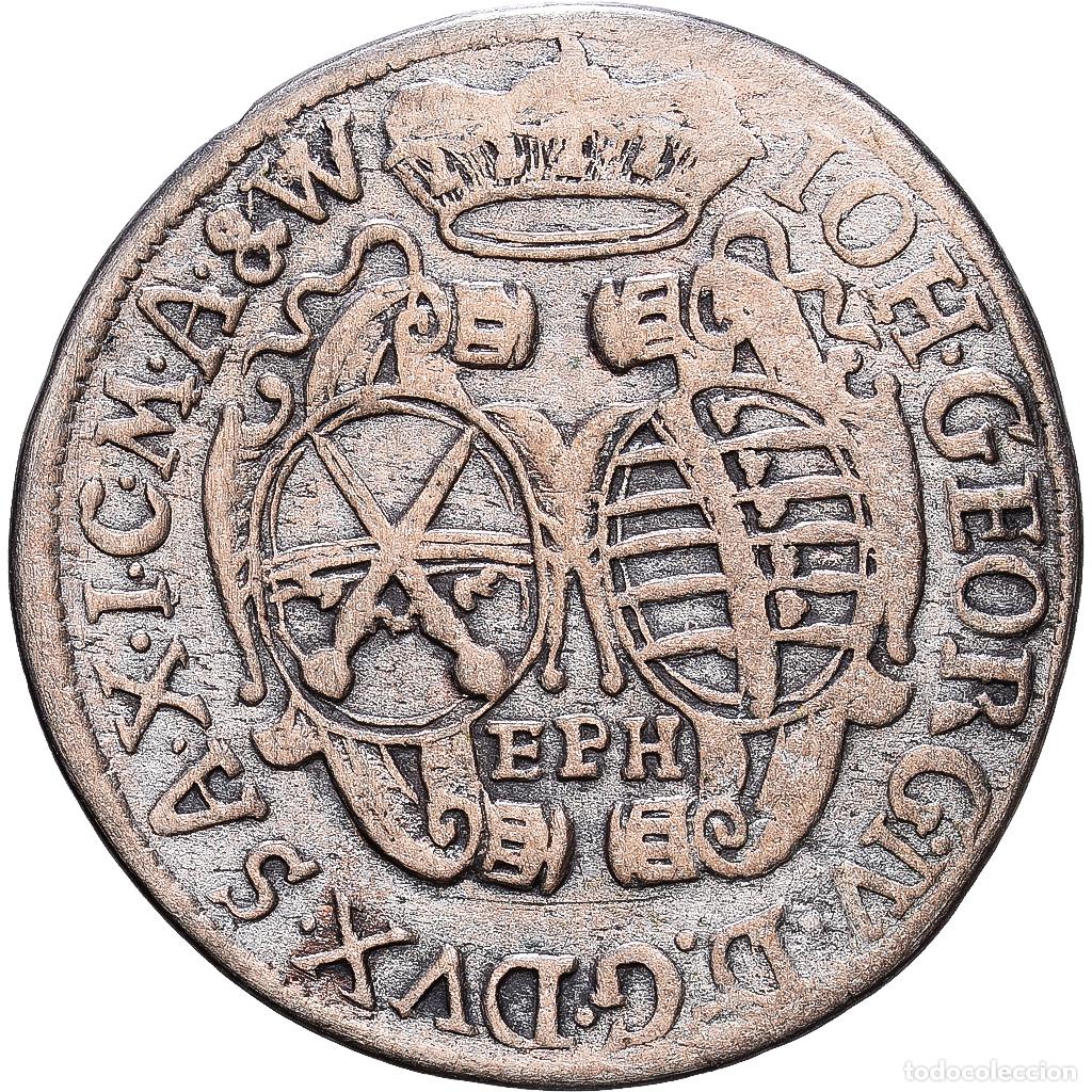 Monedas antiguas de Europa: [#1552309] Estados alemanes, SAXONY-ALBERTINE, Johann Georg IV, 1/12 Thaler