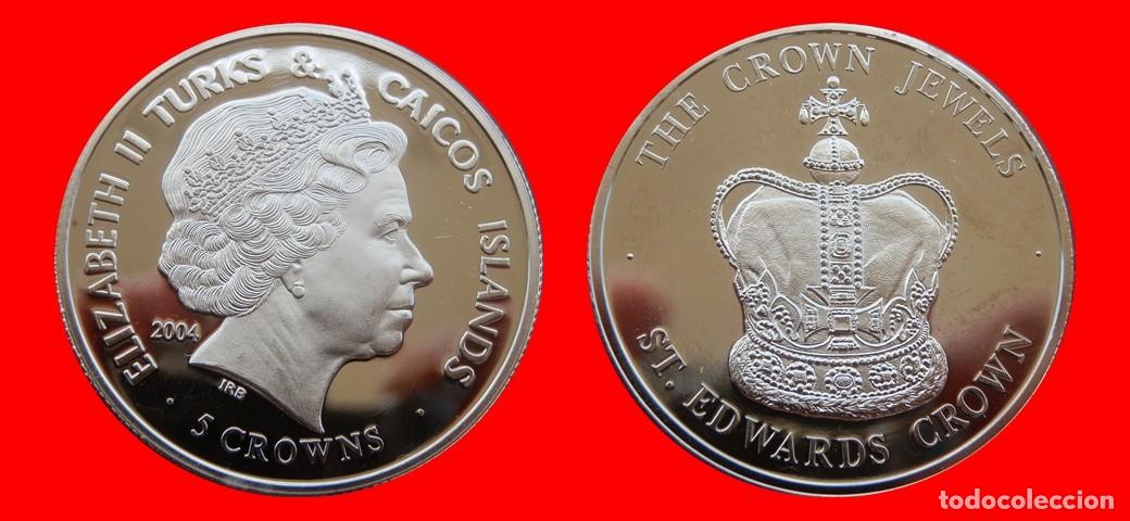 Monedas antiguas de Europa: 5 CORONAS 2004 SIN CIRCULAR ISLAS TURCAS Y CAICOS-9815SC