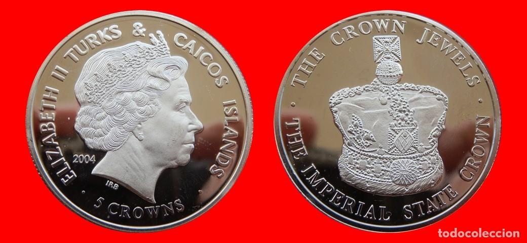 Monedas antiguas de Europa: 5 CORONAS 2004 SIN CIRCULAR ISLAS TURCAS Y CAICOS-9816SC