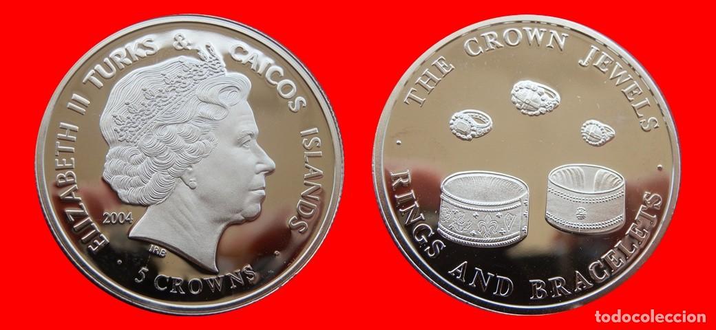 Monedas antiguas de Europa: 5 CORONAS 2004 SIN CIRCULAR ISLAS TURCAS Y CAICOS-9817SC