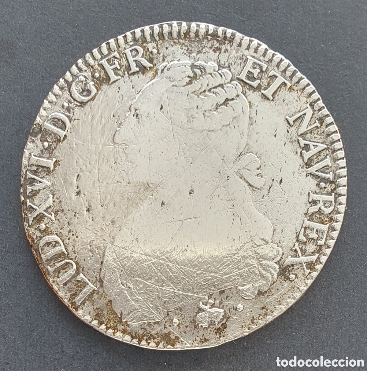 Monedas antiguas de Europa: FRANCIA 1 ESCUDO PLATA 1777 LUIS XVI