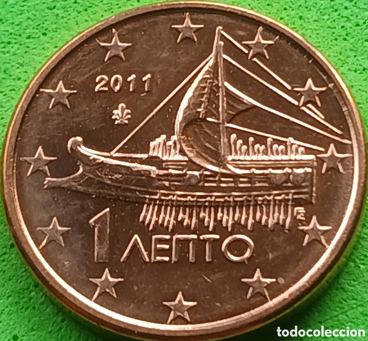 Monedas antiguas de Europa: Grecia 1 c&eacute;ntimo 2011 km#181
