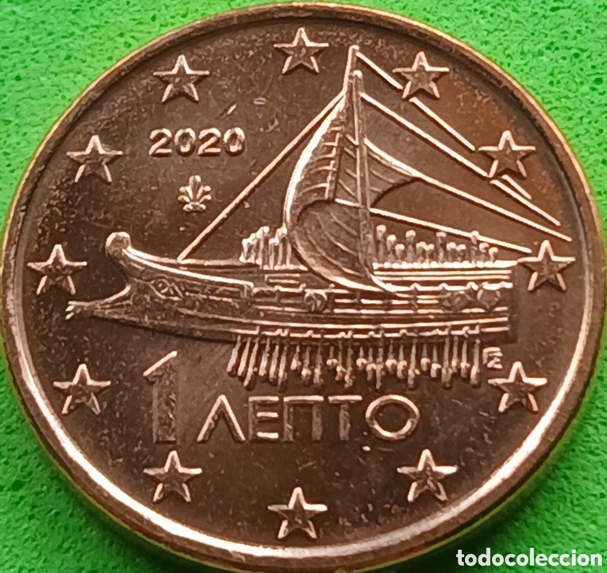 Monedas antiguas de Europa: Grecia 1 c&eacute;ntimo 2020 km#181 - Foto 1