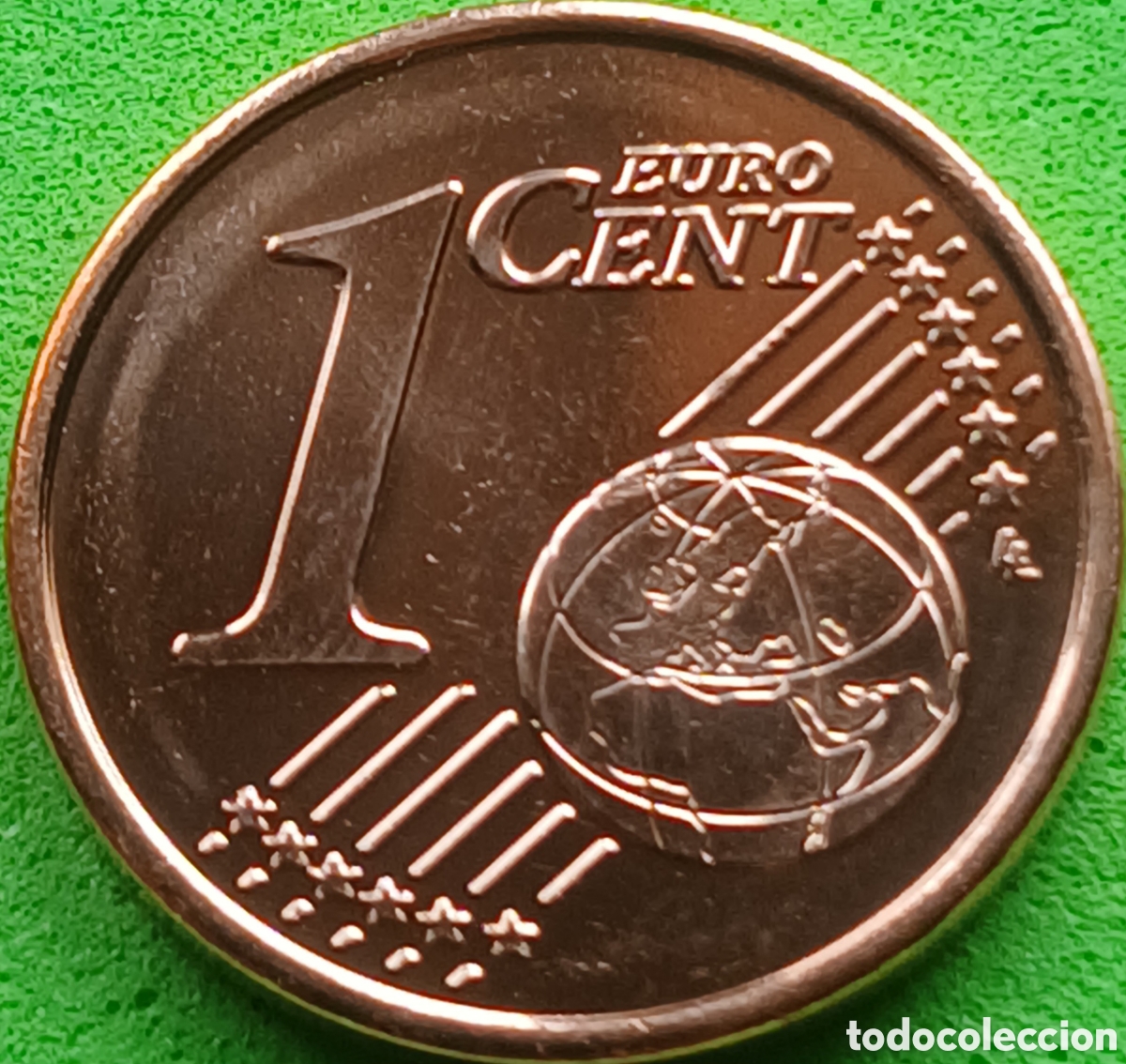 Monedas antiguas de Europa: Grecia 1 c&eacute;ntimo 2024 km#181 poco com&uacute;n - Foto 2