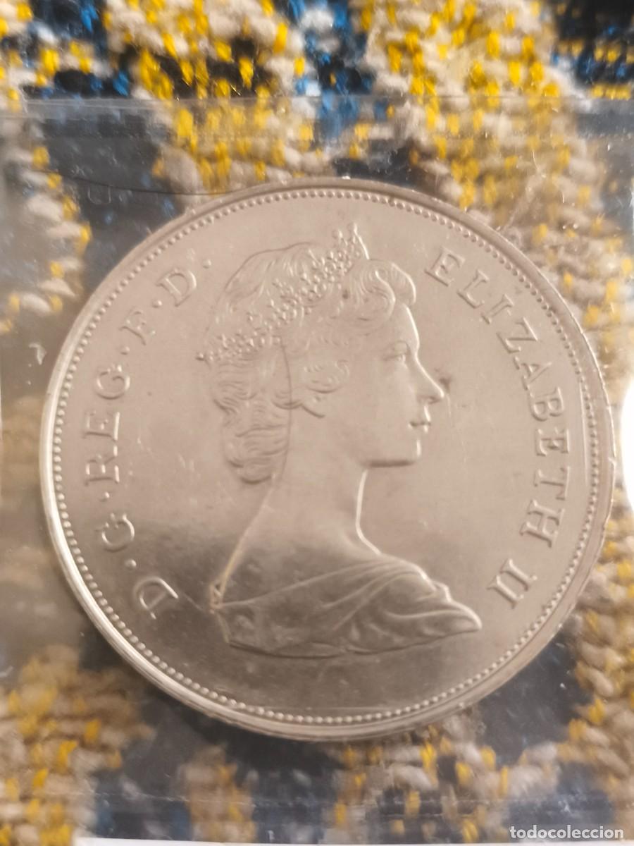 Monedas antiguas de Europa: Moneda Elizabeth II Y Carlos y Diana