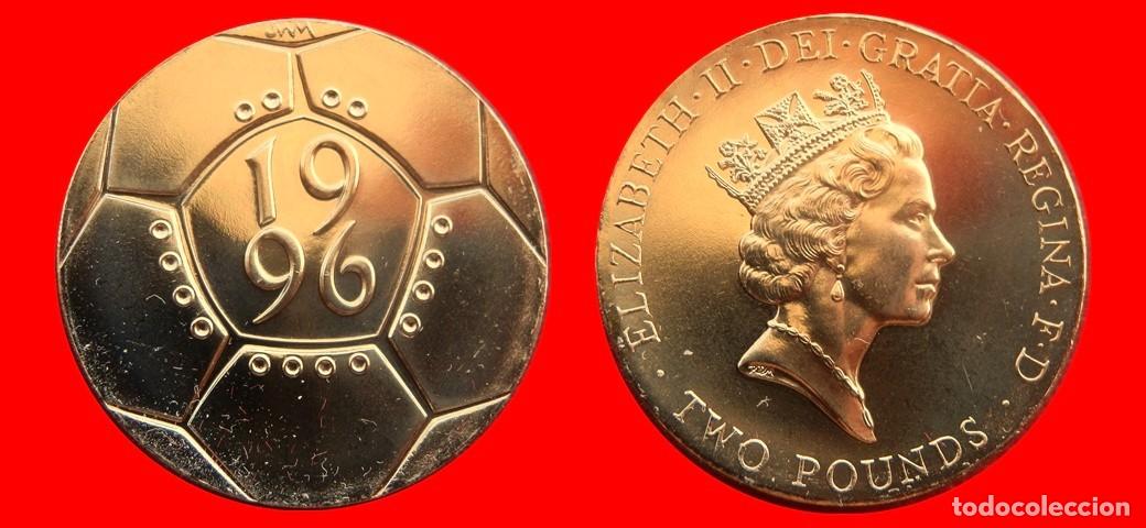 Monedas antiguas de Europa: 2 LIBRAS POUND 1996 SIN CIRCULAR PROCEDENTE DE BLISTER INGLATERRA REINO UNIDO-9856SC
