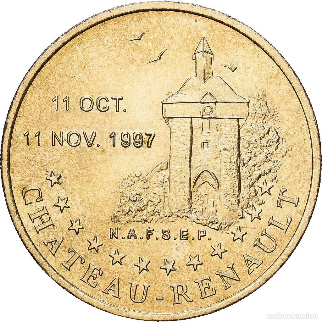 Monedas antiguas de Europa: [#1215229] Francia, Euro, Ch&acirc;teau Renault, Tours et Touraine, 1997, Sin informaci&oacute;n, MBC