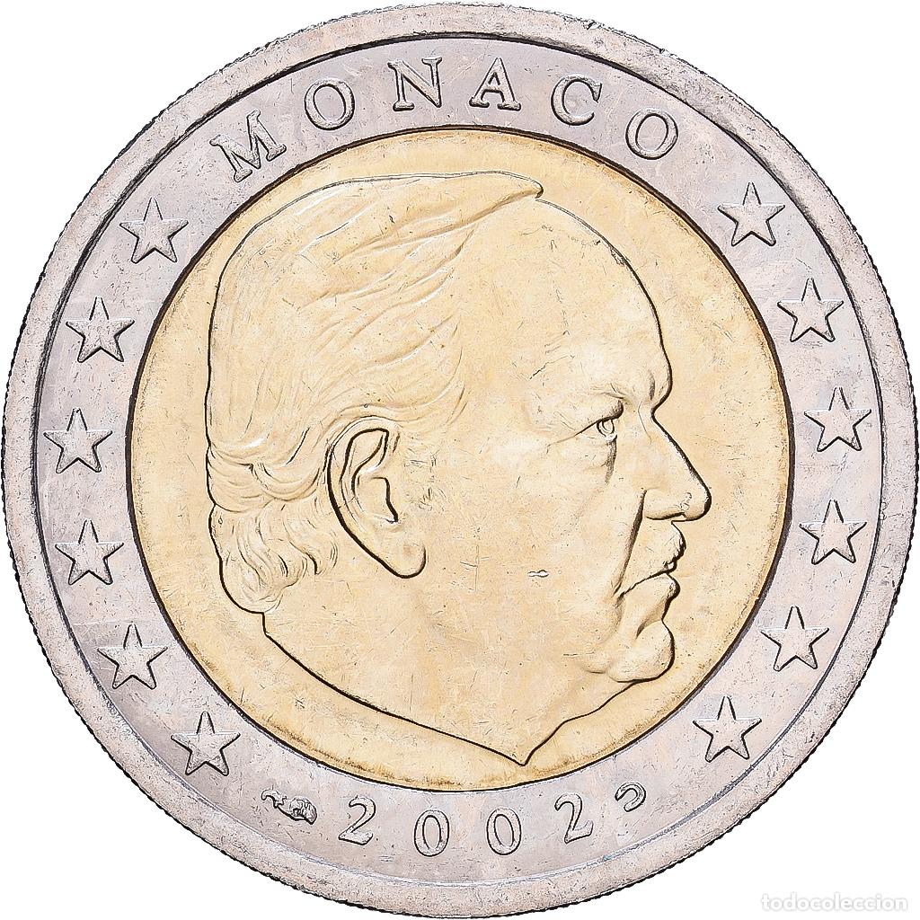 Monedas antiguas de Europa: [#1215207] M&oacute;naco, Rainier III, 2 Euro, 2002, Paris, Bimet&aacute;lico, SC, Gadoury:MC179