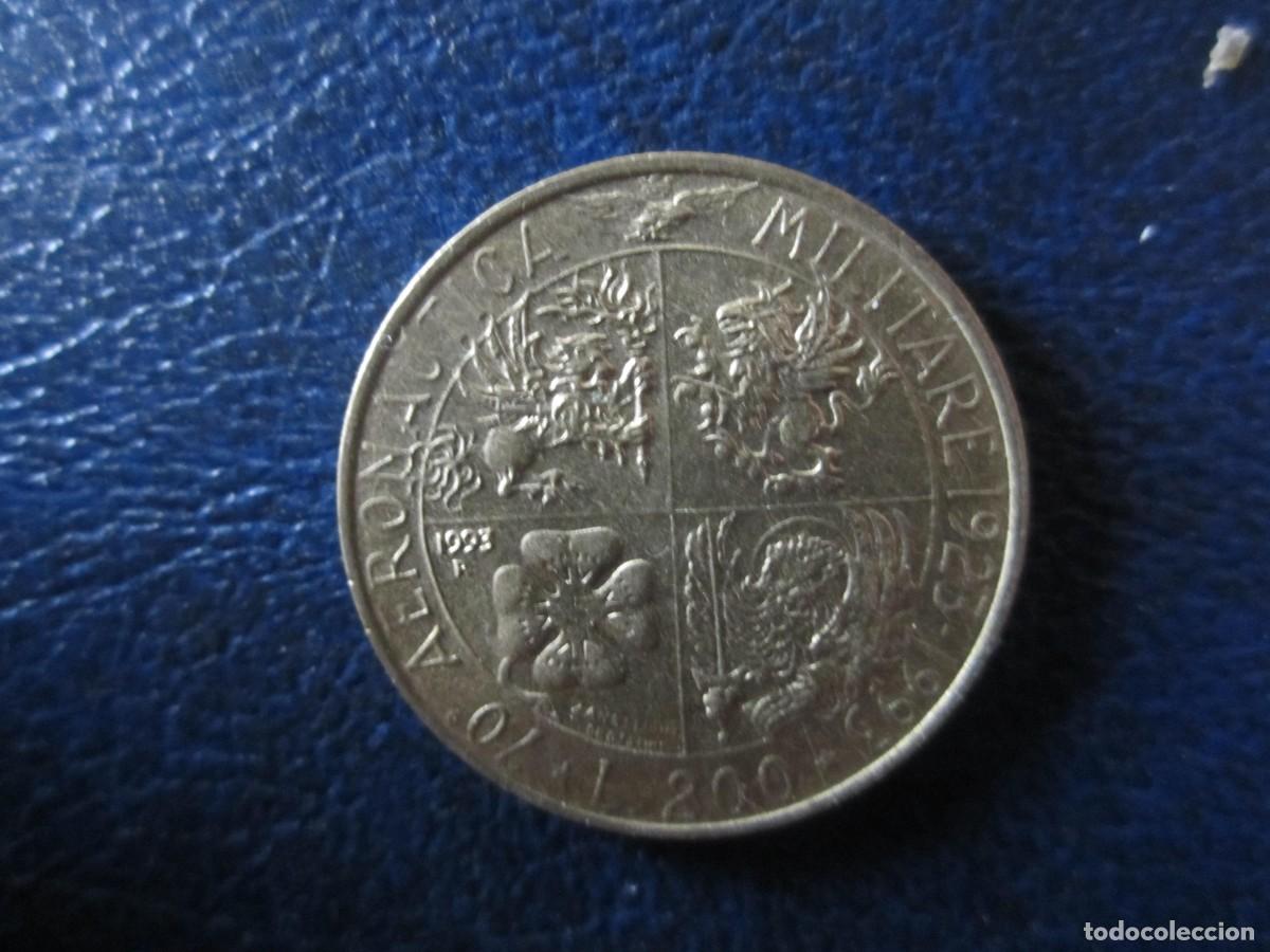 Monedas antiguas de Europa: Italia 200 Liras 1993 Aeron&aacute;utica Militar