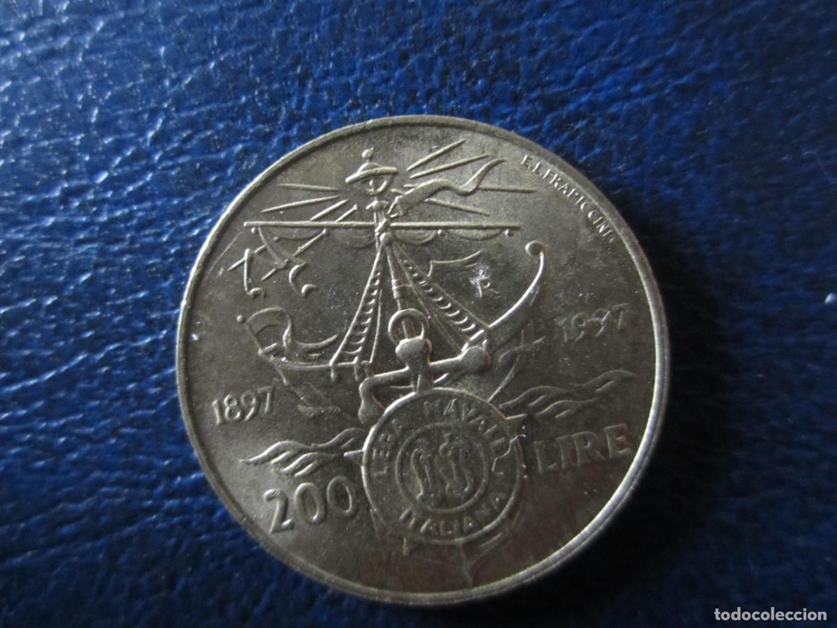Monedas antiguas de Europa: Italia 200 Liras 1997 Lega Navale