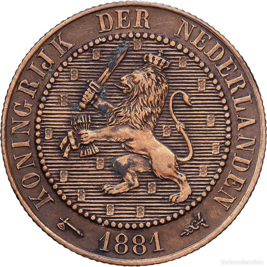 Monedas antiguas de Europa: [#1215391] Pa&iacute;ses Bajos, 2-1/2 Cent, 1881, Bronce, MBC, KM:108
