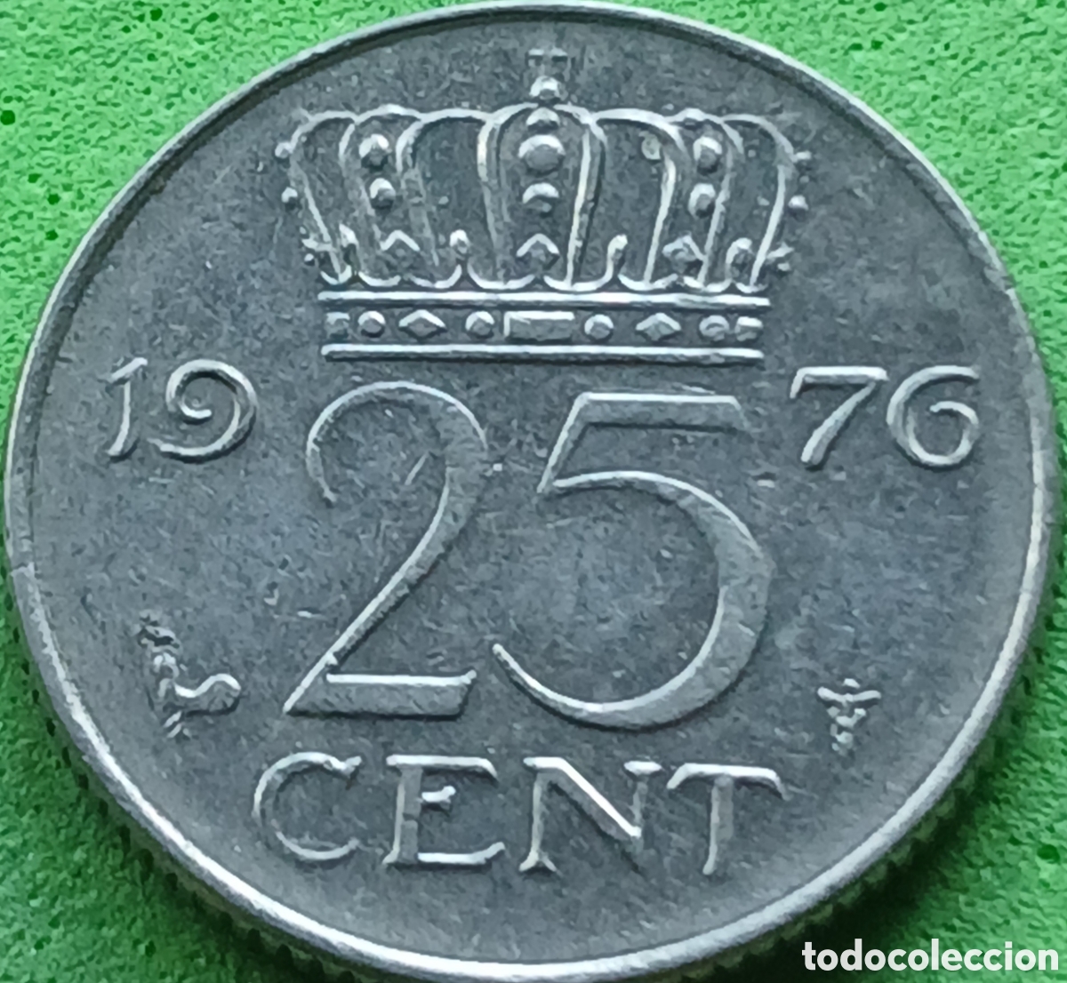 Monedas antiguas de Europa: Pa&iacute;ses Bajos 25 cent 1976 km#183