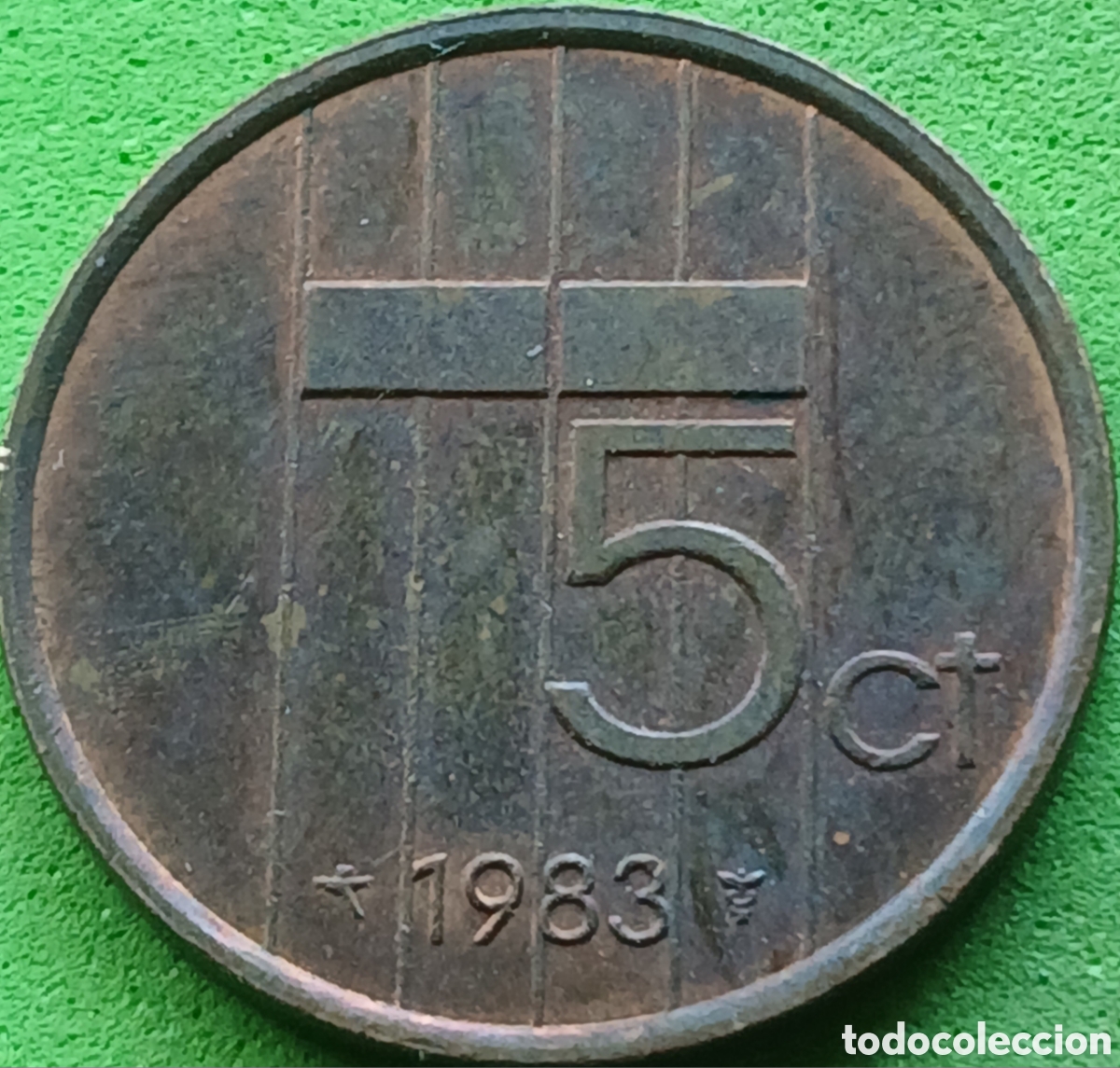 Monedas antiguas de Europa: Pa&iacute;ses Bajos 5 cent 1983 km#202