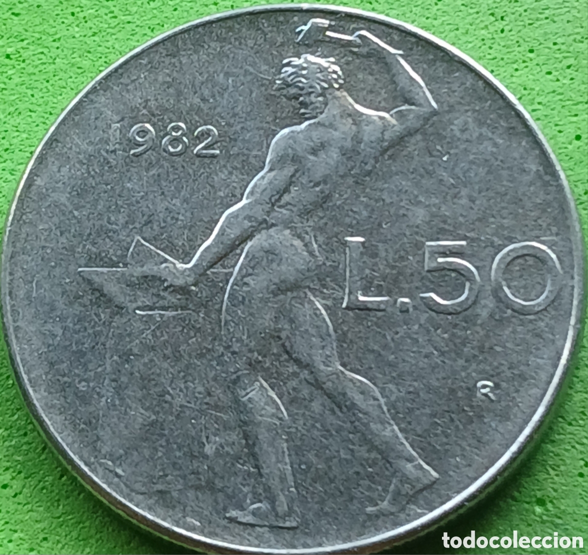 Monedas antiguas de Europa: Italia 59 liras 1982 km#95.1