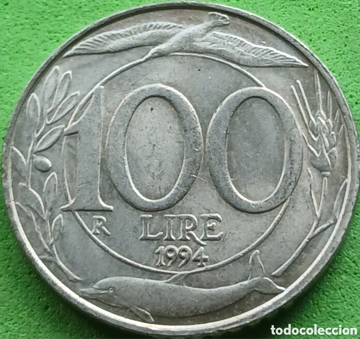 Monedas antiguas de Europa: Italia 100 liras 1994 km#159