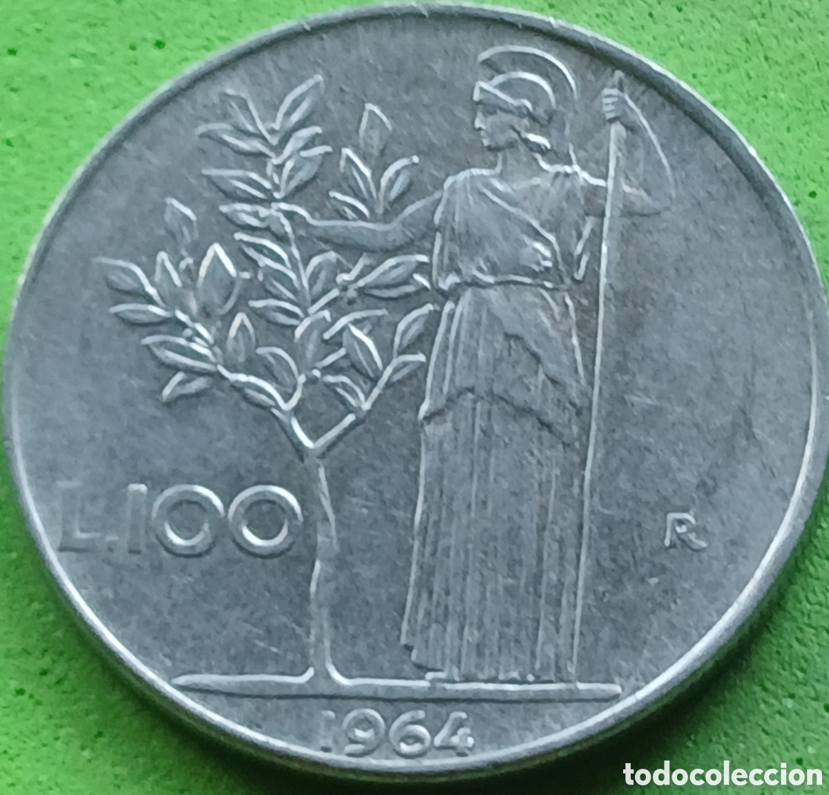 Monedas antiguas de Europa: Italia 100 liras 1964 km#96.1