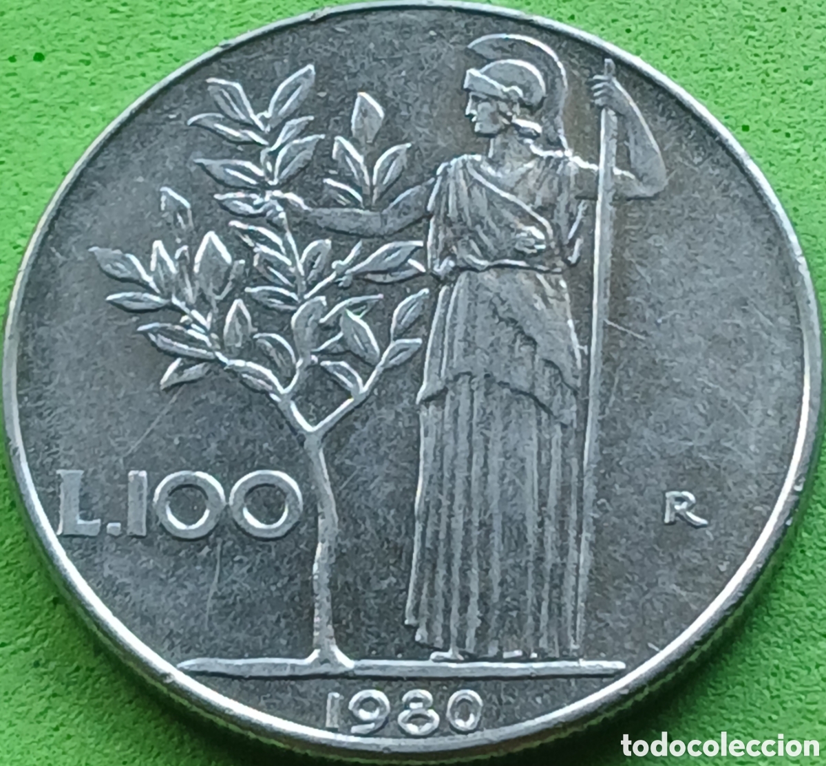 Monedas antiguas de Europa: Italia 100 liras 1980 km#96.1
