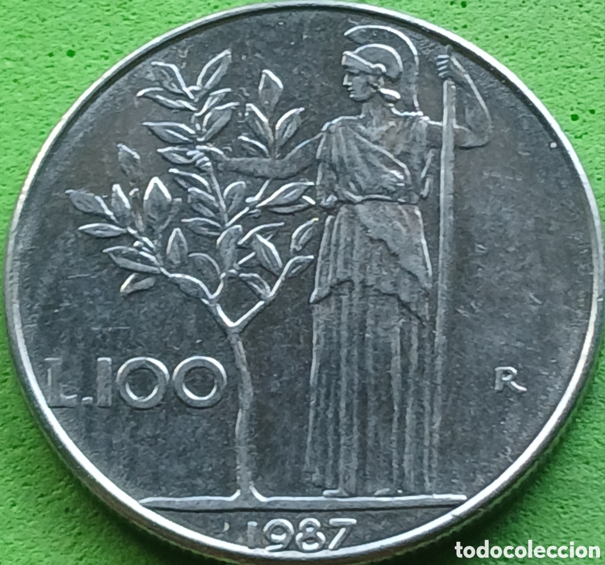 Monedas antiguas de Europa: Italia 100 liras 1987 km#96.1