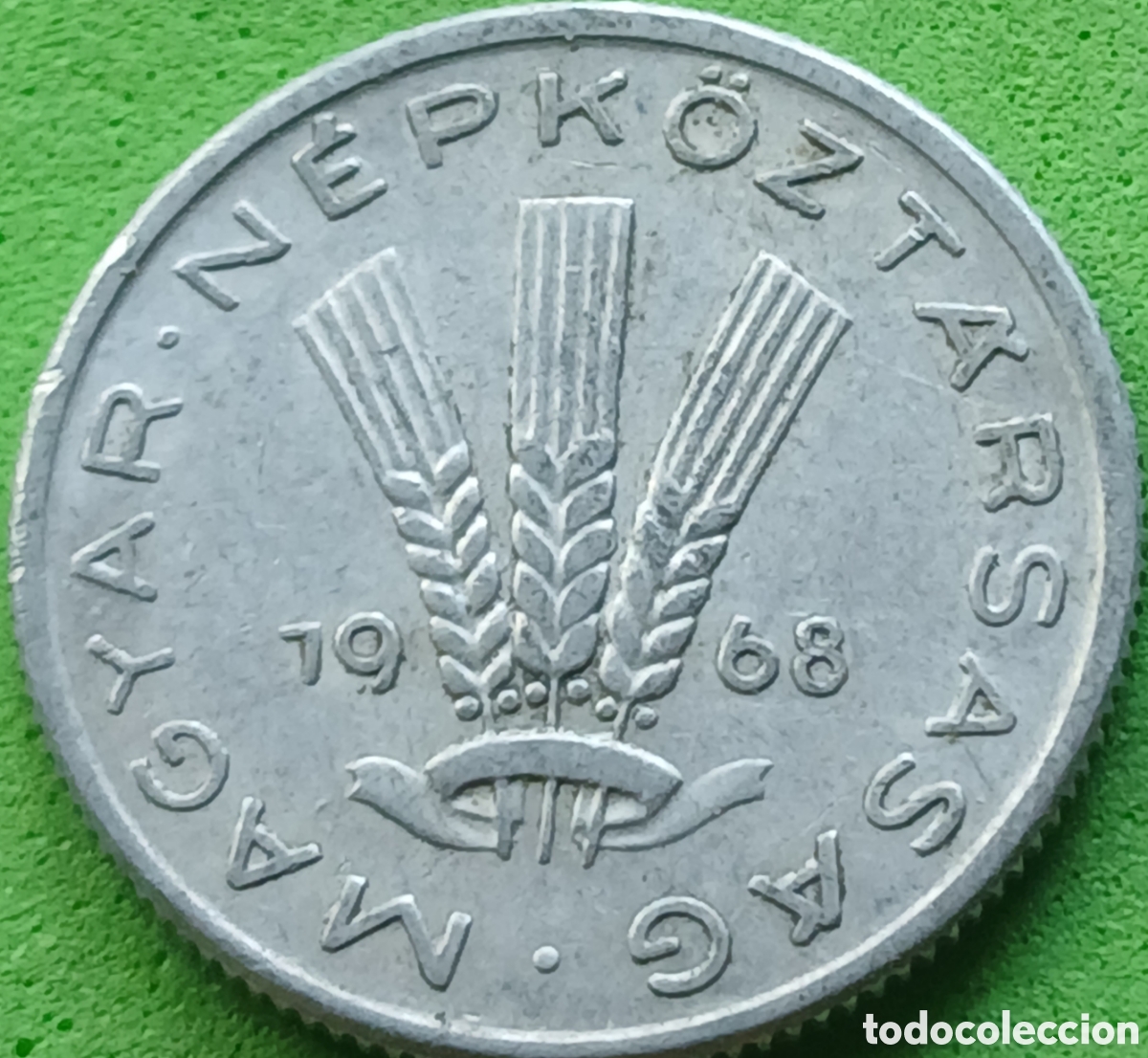 Monedas antiguas de Europa: Hungr&iacute;a 20 filler 1968 km#573