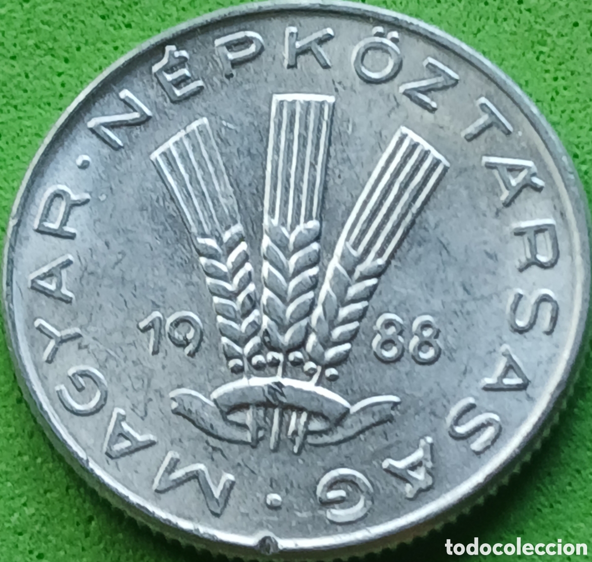 Monedas antiguas de Europa: Hungr&iacute;a 20 filler 1988 km#573