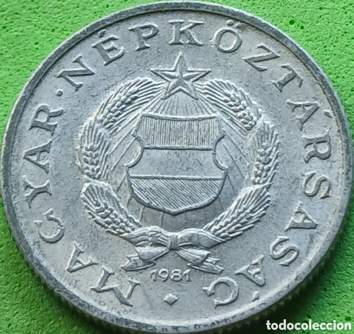 Monedas antiguas de Europa: Hungr&iacute;a 1 forint 1981 km#575