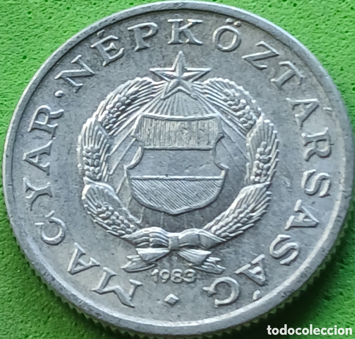 Monedas antiguas de Europa: Hungr&iacute;a 1 forint 1983 km#575