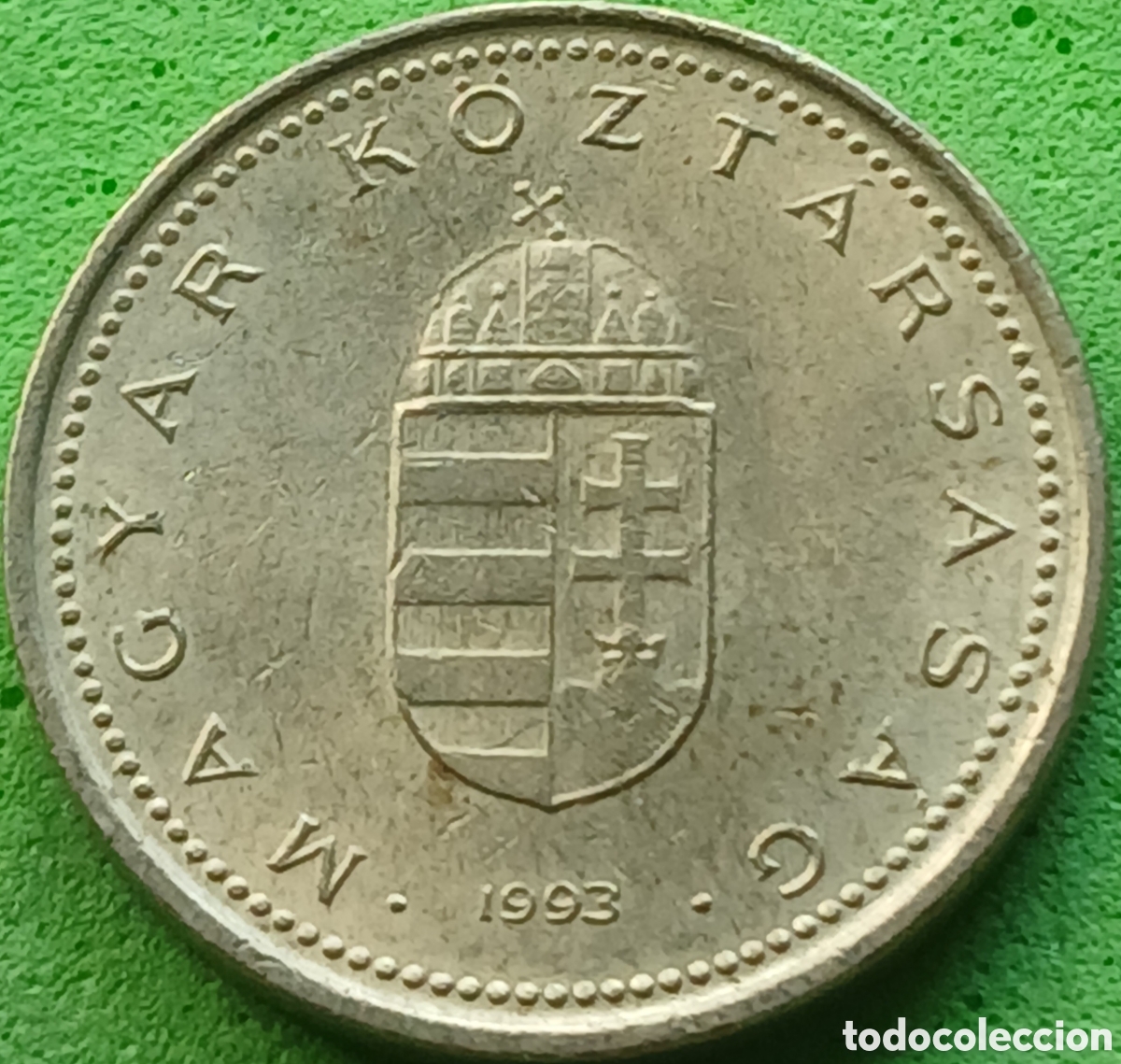 Monedas antiguas de Europa: Hungr&iacute;a 1 forint 1993 km#692