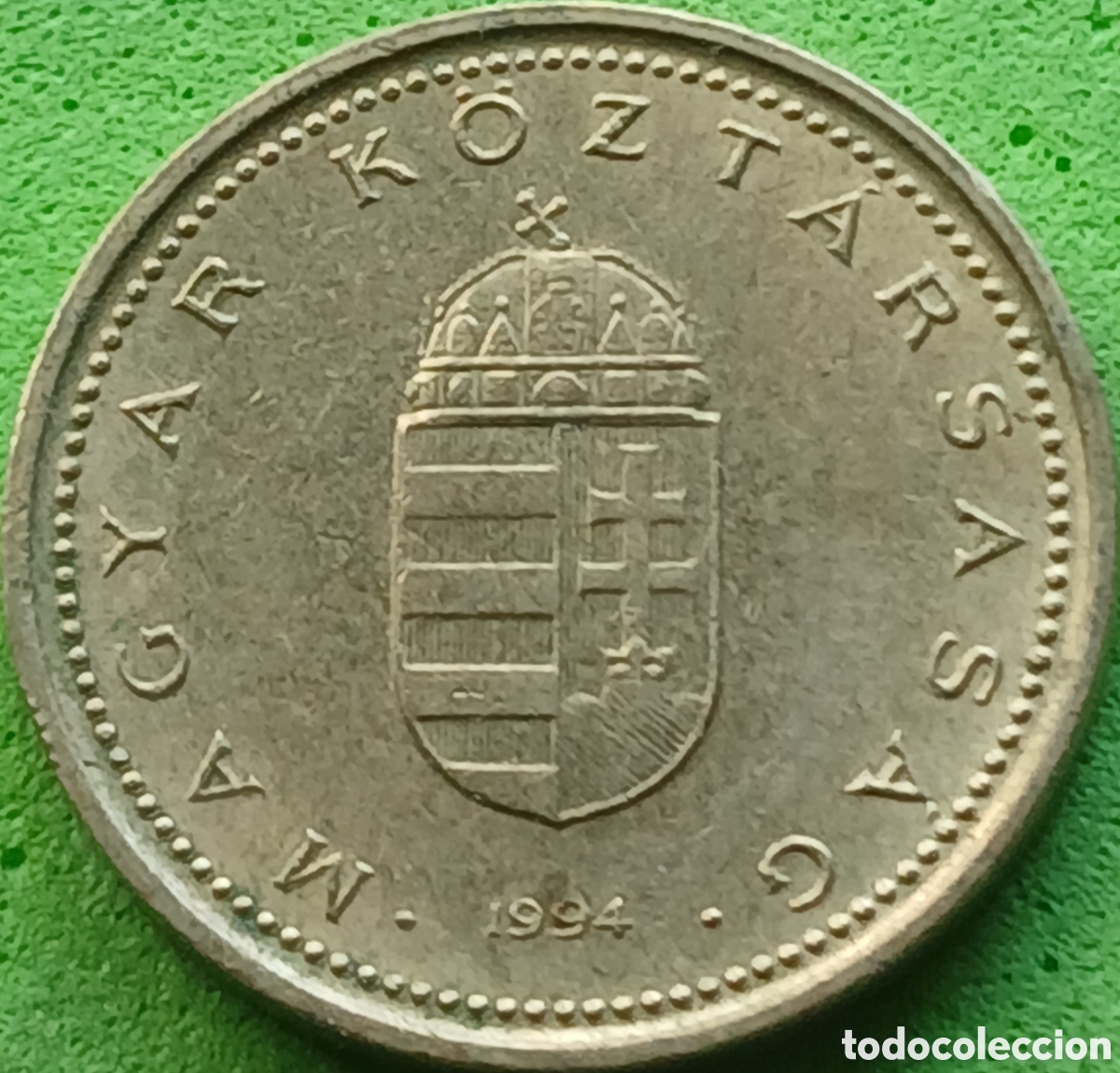 Monedas antiguas de Europa: Hungr&iacute;a 1 forint 1994 km#692