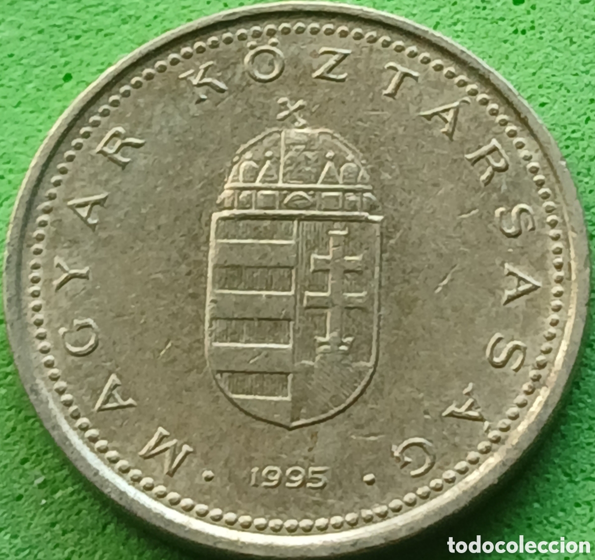 Monedas antiguas de Europa: Hungr&iacute;a 1 forint 1995 km#692