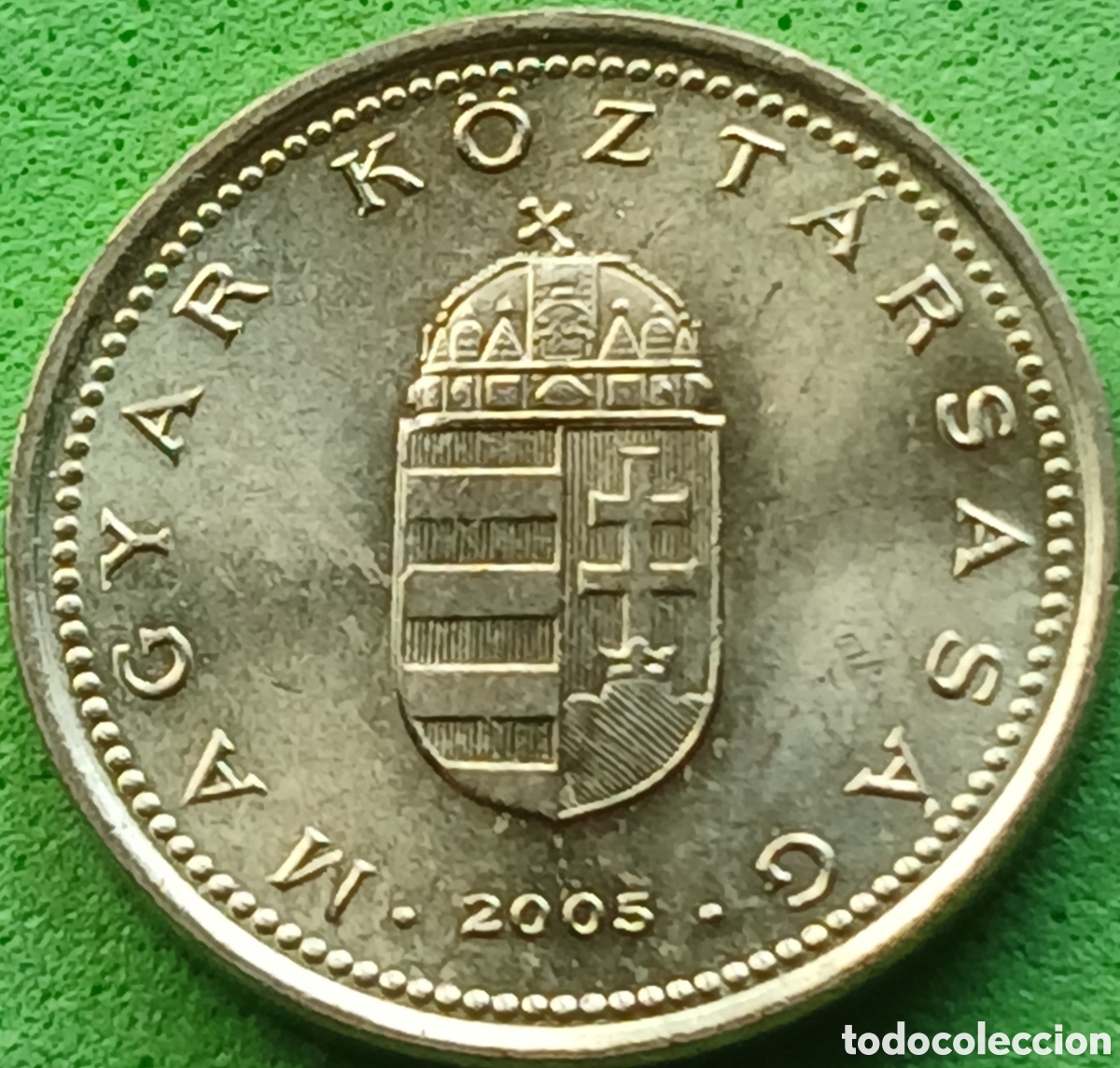 Monedas antiguas de Europa: Hungr&iacute;a 1 forint 2005 km#692
