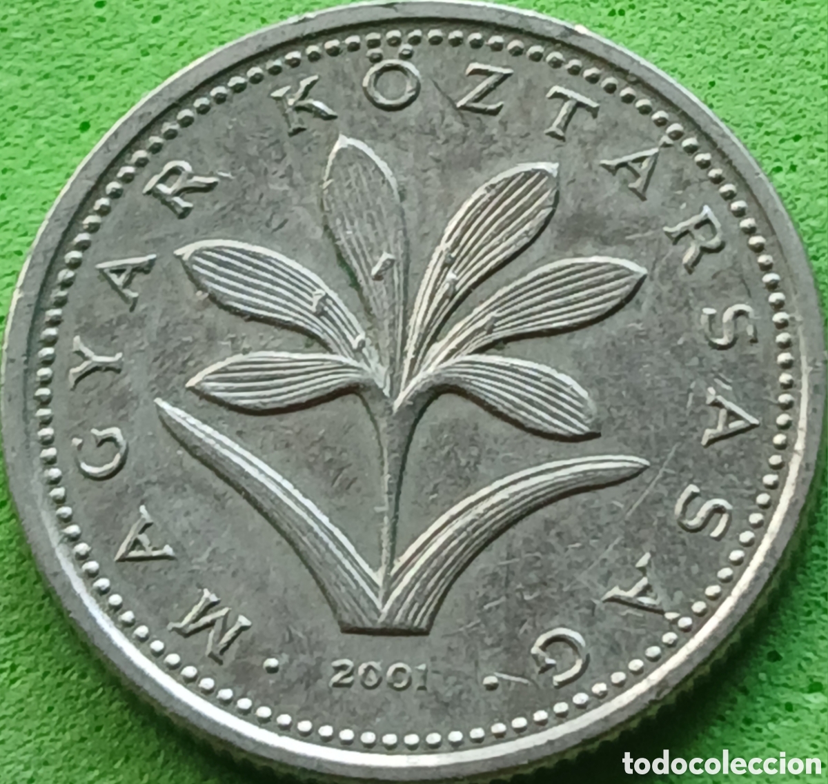 Monedas antiguas de Europa: Hungr&iacute;a 2 forint 2001 km#693